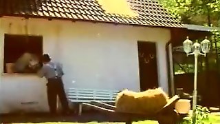 German Couple On A Farm Fucking Outside