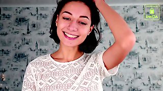 Funny teen girl Dora webcam erotic show