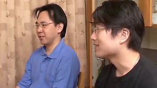 Mom from Japan fucked by young guy