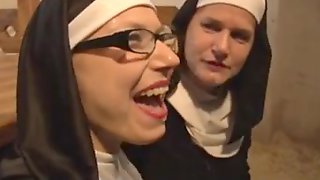 Filthy Chubby Nuns Love Lesbian..