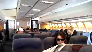 American Stewardess Handjob - Part 1