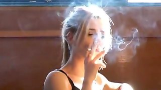 Bianca smoking