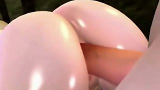 3D Futanari Cums In Teen Ass!