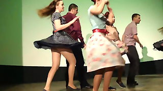 American style dancing 50's . russia