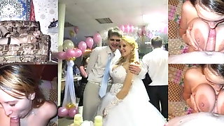 Married wives wedding dress compilation..