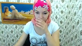 Teen hijab webcam