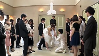 Best man takes bride in japanese..